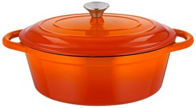 Silvercrest®  Liatinový pekáč, 4,8 l (oranžová)  (100393103)