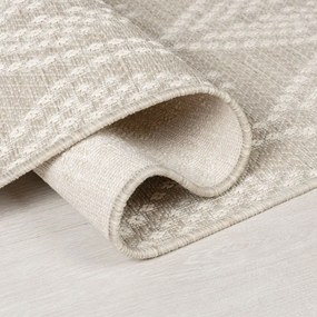 Flair Rugs koberce Kusový koberec Basento Seed Natural – na von aj na doma - 200x290 cm