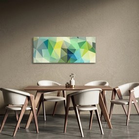 Obraz geometrické abstrakcie (120x50 cm)