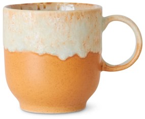 HK living Kameninový hrnček café mug 70's Dunes 250 ml
