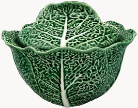 Ručne maľovaná servírovacia miska's pokrievkou Cabbage