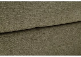 Zelená čalúnená dvojlôžková posteľ s úložným priestorom s roštom 180x200 cm Lotte - Meise Möbel