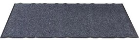 Vnútorná čistiaca rohož s nábehovou hranou, 180 x 120 cm, čierna