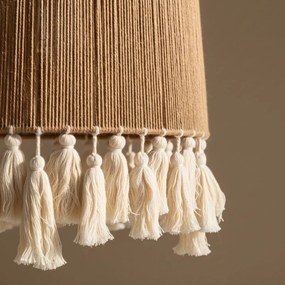 Toolight Toolight, stropné svietidlo 30cm, 1xE27, APP1734-1CP, čierna-hnedá, OSW-04044