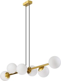 Brilagi - Luster na lanku MALONY 6xE14/20W/230V zlatá
