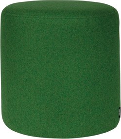 Zelený vlnený taburet Folk – noo.ma