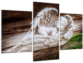 Obraz - Spiaci anjelik (90x60 cm)