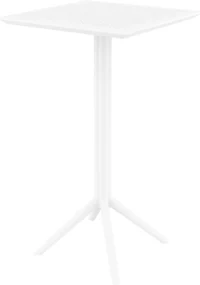 SKY FOLDING 60 sklopný barový stôl white