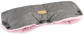 Bomimi FLAPI PREMIUM rukávnik na kočík, grey-pink