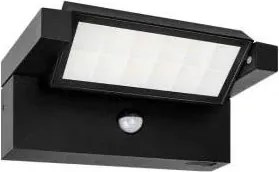 LED vonkajšie nástenné svietidlo so senzorom LED/20W/230V 3000/4000/6500K IP54 čierne