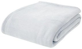 Svetlosivý mikroplyšový pléd 200x240 cm Raschel – Catherine Lansfield