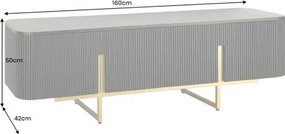 TV-skrinka 46433 Gatsby 160cm Drevo Mango  - Komfort-nábytok
