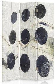 Gario Paraván Mysterious nine Rozmery: 110 x 170 cm, Prevedenie: Otočný paraván 360°