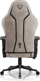 Látková herná stolička čierno-béžová Diablo X-One 2.0 Camel Black Small