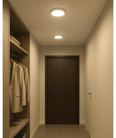 LED Stropné svietidlo LED/18W/230V 4200K pr. 21 cm biela