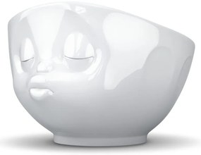 Biela porcelánová bozkávajúca miska 58products