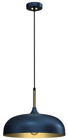 Brilagi - Luster na lanku ABRAHAM 1xE27/60W/230V pr. 35 cm modrá