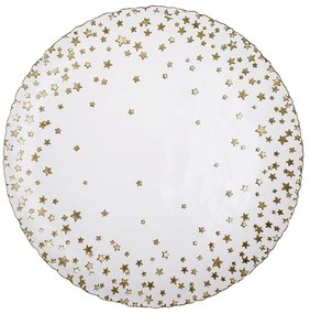 STARS Tanier so zlatými hviezdami 32 cm