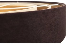 Luster na lanku TRINITI 1xE27/60W/230V hnedá/béžová/zlatá