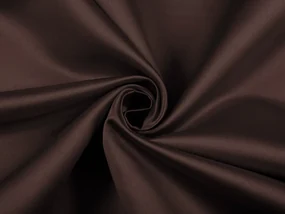 Biante Saténový obdĺžnikový obrus polyesterový Satén LUX-L042 Čokoládovo hnedý 80x120 cm