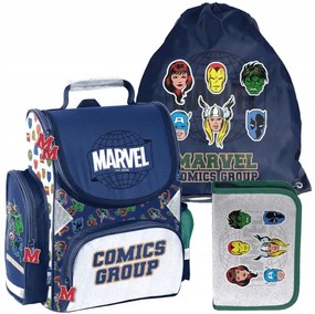 3-dielny školský set pre chlapcov MARVEL
