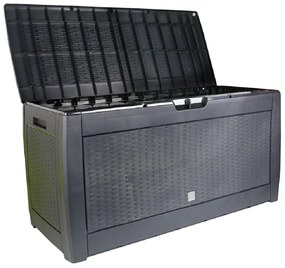 PROSPERPLAST Záhradný box Boxom RATO antracit 119cm - 310L