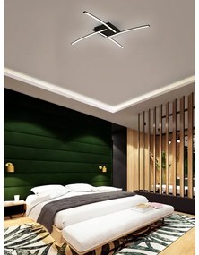 Brilagi - LED stropné svietidlo STRIPES LED/32W/230V čierna