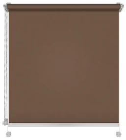 Gario Roleta Mini Standard Štruktúrovaná Čokoládová Šírka: 82 cm, Výška: 220 cm