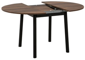Jedálenský stôl Oliver Walnut Black