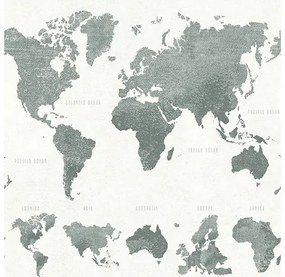 Vliesová tapeta 138971 Mapa sveta 10,05x0,53 m