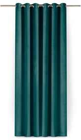 Zamatový dimout záves v petrolejovej farbe 140x225 cm Velto – Filumi