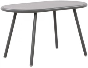 Konferenčný stolík Velva - v45 x 80 x 45 cm - Tmavo sivá
