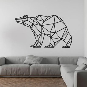 Geometrický  Drevený obraz na stenu  medveď I SENTOP HDF0244