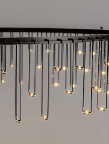 Luxusný luster Stellar 80 čierna