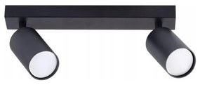 Bodové svietidlo 2xGU10/35W/230V čierna