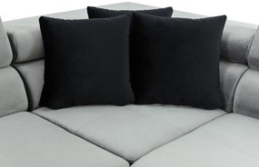 Rohová sedačka Alvin 2e2, Dostupné poťahy: Magic Velvet 2216 + Magic Velvet 2216 + Magic Velvet 2240