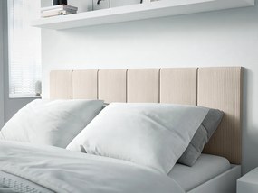 Čalúnený nástenný panel FRAME LINCOLN 30x60 cm Farba: Svetlosivá