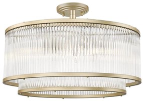 Zuma Line C0528-06H-V6AC - Prisadený luster SERGIO 6xE14/60W/230V zlatá