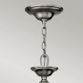 Hinkley HK-SUSSEX9 - Luster na reťazi SUSSEX 9xE14/40W/230V matný chróm