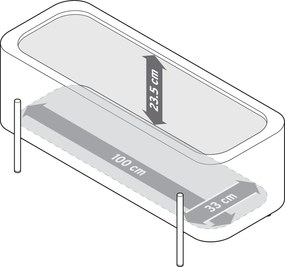 Lavička s truhlicou