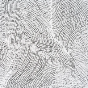 ZÁVES NA KRÚŽKOCH LINNEA 140X250 CM BIELA