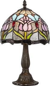 BRILAGI - Tiffany vitrážová stolná lampa LORAS 1xE14/40W/230V