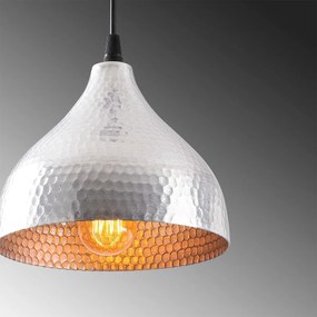 Závesné svietidlo Tattoo V strieborné