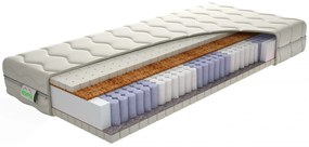 Texpol STELA BIO - komfortný taštičkový matrac s latexovou penou 100 x 200 cm