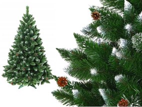 Foxigy Vianočný stromček Borovica 120cm so šiškami Luxury Diamond