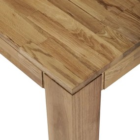 Autronic BONTEC Jedálenský stôl 180x90cm, masív, dub, DS-H180 DUB Farba: Prírodné