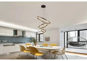 LED Stmievateľný luster na lanku LED/85W/230V 3000-6500K + diaľkové ovládanie