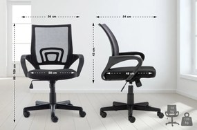 Kancelárska stolička DS37499 - Čierna