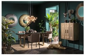 KARE DESIGN Dekoratívny predmet Lion zlatá 40 × 113 × 58 cm