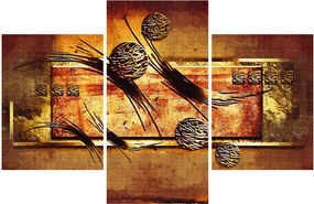 Obraz abstrakcie (90x60 cm)